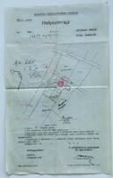 Budapest Bimbó Lepke Borgó utca ingatlan telkek 1930 helytörténeti ereklye. Régi irat. SOK MÁS CUCC!