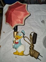 Régi szovjet Disney figurás lámpa