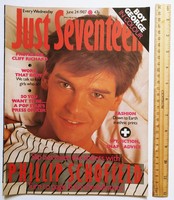 Just Seventeen 1987/6/24 Boy George poszter Phillip Schofield Cliff Richard Pet Shop Boys CKTC