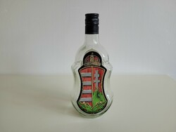 Régi retro italos üveg Zwack Barack pálinka