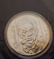 Gyula Derkovits 200ft Silver Coin (640)