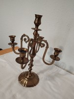 5 ágú, indiai réz gyertyatartó