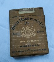 Cigaretta ritkaság - kifejezetten gyűjtőknek - II. VH. - Philip Morris - bontatlan csomag