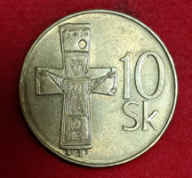 1993. Csehszlovákia  10 korona (1680)
