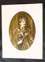 1916 LAST KING OF HUNGARY IV. KÁROLY PERIOD LARGE PHOTO PHOTOCARD 20 x 15 CM Strelisky photograph
