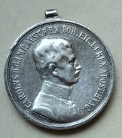 IV. KÁROLY - Ezüst vitézségi érem 1917