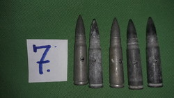 Antik hatástalanított talán gépfegyver lőszer / 60 - 21 jelzéssel / egyben 5 db képek szerint 7.
