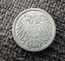 Német 5 pfennig 1894 E
