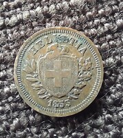 Svájc 1 rappen 1853 .