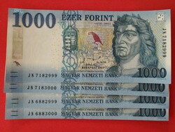 Duplán sorszámkövető 1000 ft ( 2x2 )