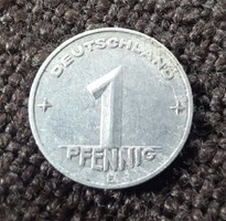 NDK 1 pfennig 1953 E . Ritka