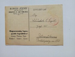 V0584   KORODI Dental Depot  arany platina vétel eladás 1930k Schuszdek Lipót fogász  Szentlőrinc