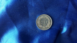 2002 Svájc 20 Rappen  aUNC