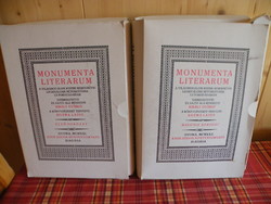 Király György: Monumenta Literarum I.II. teljes sorozat (24 db füzet) - hasonmás kiadás -