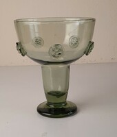 Jan Havelka retro cseh üveg váza