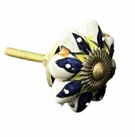 30110 Vintage stílusú porcelán bútorgomb
