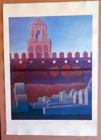 Szemadám György c-print merített papíron 2 példányban készült RITKASÁG