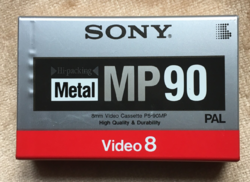SONY METAL MP 90 bontatlan video 8 kazetta