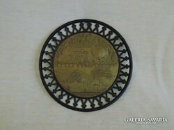 Retro Mátra emlék falitányér - 14 cm (12/d)