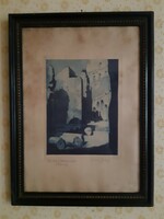 József Wéber: Details from the Colosseum (Rome)
