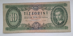1949. Rákosi címeres 10 forint bankjegy