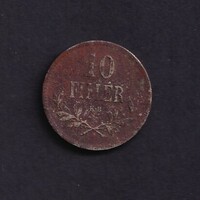 10 Fillér 1915 KB.
