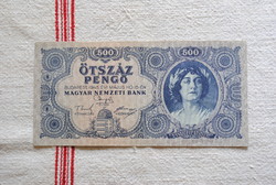500 Pengő 1945 (K 266) EF+
