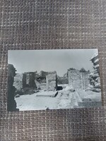 Kèpeslap postatiszta  Somogy  Kaposvár bencés monostor romjai postatiszta