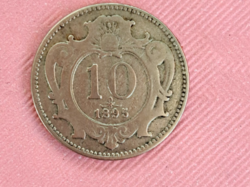 1895. Ausztria 10 Heller (111)