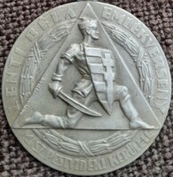 Magyar  Atlétikai Szövetség Pestvidéki kerület Lenti Béla Emlékverseny cc1930 . 40,5mm . Alpacca
