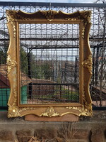 Képkeret blondel antik neobarokk falc 60x80 cm külm:78x98 cm különös díszítés variációval masszív fa