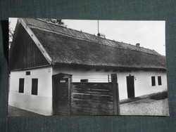 Képeslap,Kiskőrös,Petőfi szülőháza látkép,részlet, 1957-