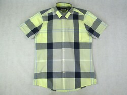 EREDETI BARBOUR (M) ELEGÁNS RÖVID UJJÚ FÉRFI NAGY KOCKÁS ING