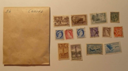 V0839    Régi kanadai  bélyegek  -Kanada Canada