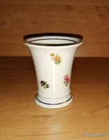 Régi Unterweissbach virágmintás porcelán váza - 7,5 cm (19/d)