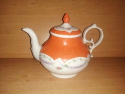 Antik porcelán teáskanna, kiöntő (b)