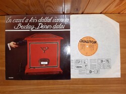 Buday Dénes - Én ezzel a kis dallal üzenem - LP Bakelit vinyl hanglemez