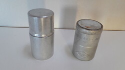 2 db aluminium doboz