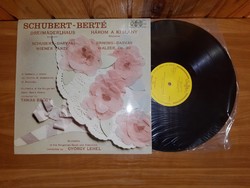 Schubert - Berté Három A Kislány Részletek - LP Bakelit vinyl hanglemez