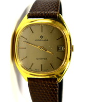 VINTAGE JUNGHANS NÉMET ARANYOZOTT TOKOS FÉRFI KARÓRA !