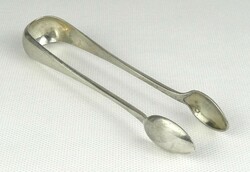 1S369 Régi jelzett ezüst cukorfogó csipesz 45 g