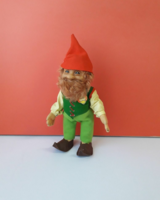 Eredeti STEIFF LUCKI törpe antik MANÓ 30 cm-es öreg apó kabala figura ! Címkés !