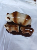 Porcelán Panda család. orosz?