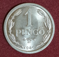 1941. 1 Pengő verdefényes Magyar Királyság (224)