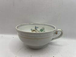 Hollóházi porcelán kávéscsésze, 10 x 5 cm-es nagyságú. 6791