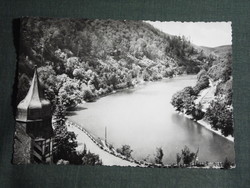Képeslap, Miskolc, Lillafüred Palotaszálló, SZOT üdülő,Hámori tó látkép, részlet, 1964-