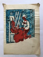 ACZÉL ILONA BUDAPEST, 1929 - 2000, BUDAPEST 14.