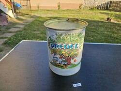 A0633 Pregel fagyi / sütemény alapanyag fém doboz