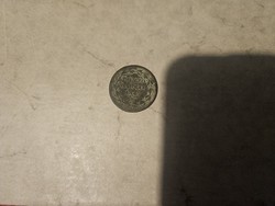 1849-es 1/2 (Mezzo) Baiocco pápai állam érme