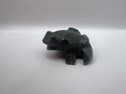 Frog statue made of jade, an excellent work for collectors, 3 cm. 6870